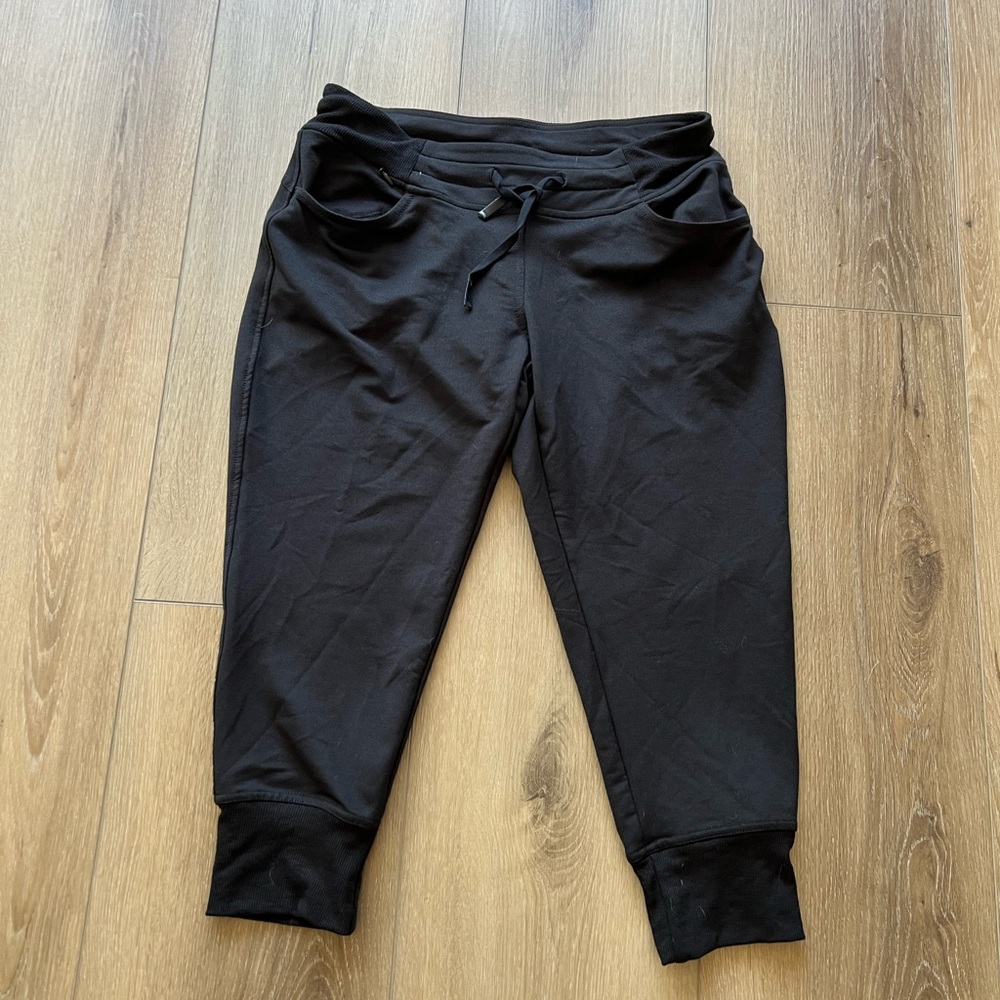 Hylete cropped joggers size small